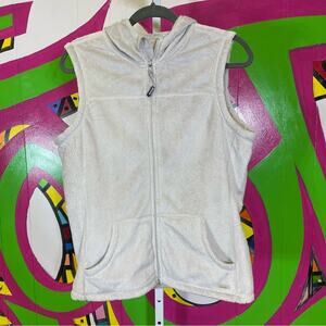 Calvin Klein Performance, Fuzzy Soft Hooded Vest. Size Medium. Excellent cond!